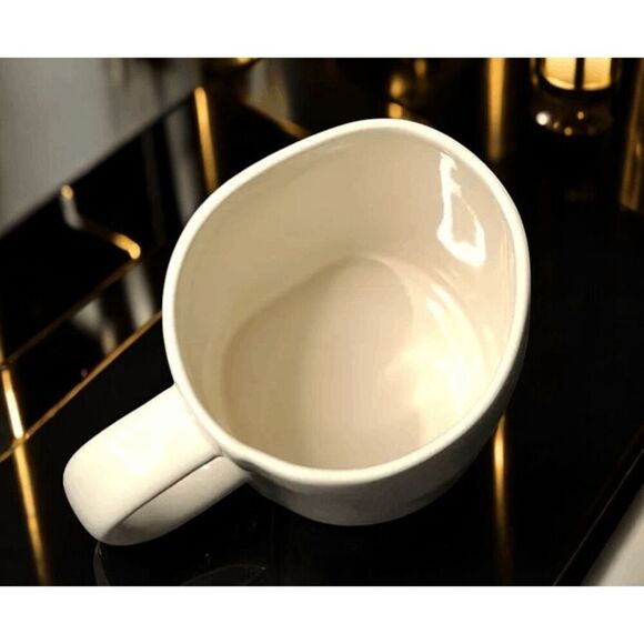 Rae Dunn THANKFUL Coffee Mug White Ceramic Mug with Handle Artisan Collection - Picture 4 of 6